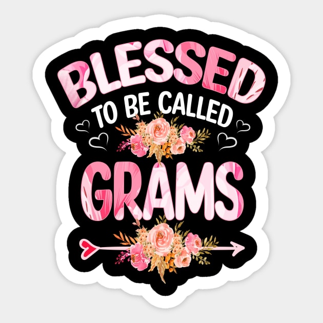 blessed to be called grams Sticker by Bagshaw Gravity